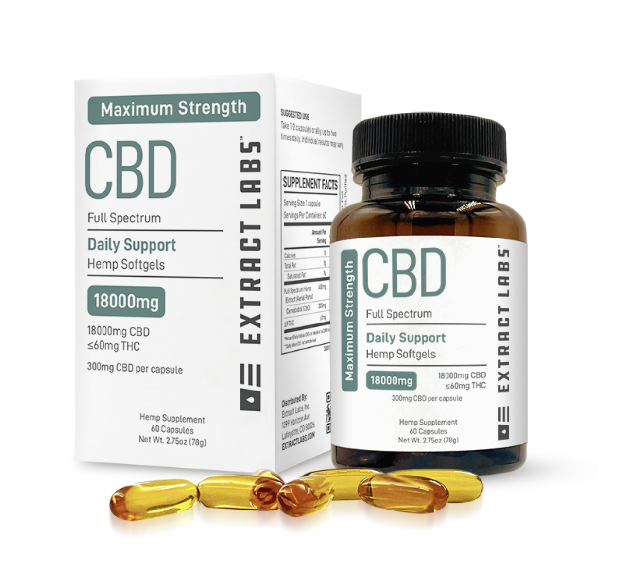 Extract Labs CBD Capsules